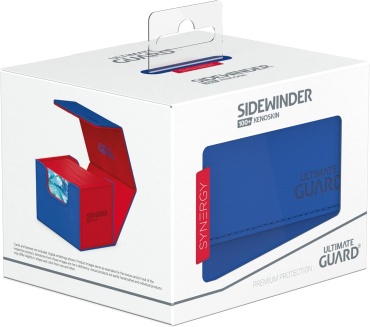 Декбокс Ultimate Guard Synergy Sidewinder для хранения карт MTG 100+ синий красный