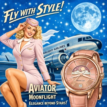 Кварцевые Aviator V.1.33.2.258.4 нержавеющая сталь