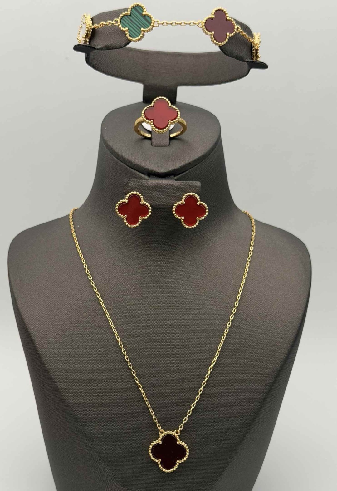 Комплект медь, фианит