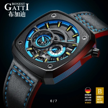 Механические BONEST GATTI BG6601-B6-RW нержавеющая сталь