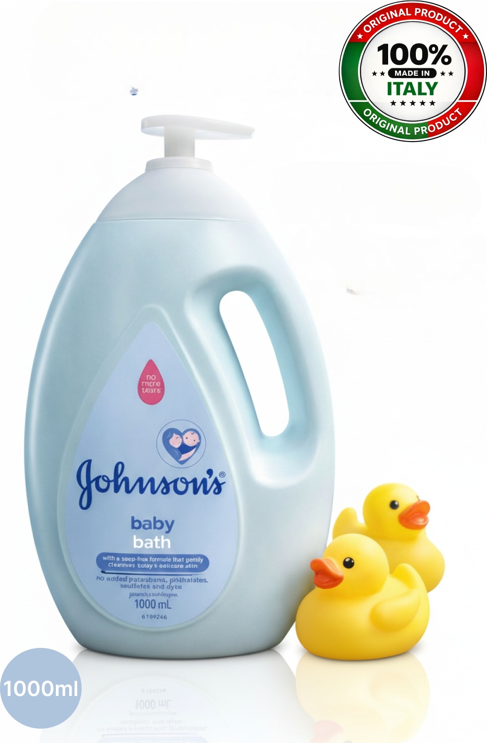 Johnsons Детский гель для купания с экстрактом персика гель 1000 мл