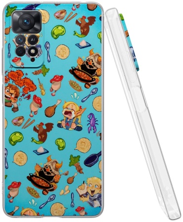 Чехол Mcover для Xiaomi NOTE 12 Pro, NOTE 11 PRO рисунок