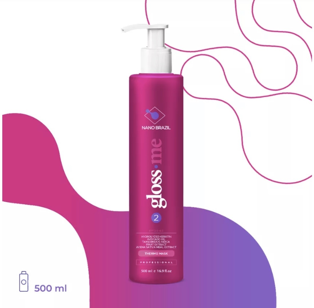 NANO BRAZIL кератин GLOSS ME 500 мл