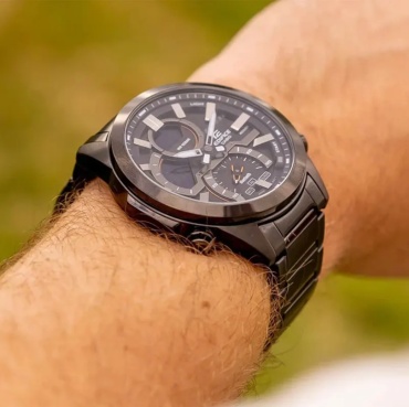 Кварцевые CASIO ECB-30DC-1ADF нержавеющая сталь