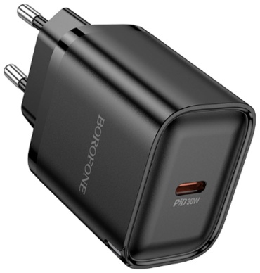Borofone BA84A Black USB Type-C черный