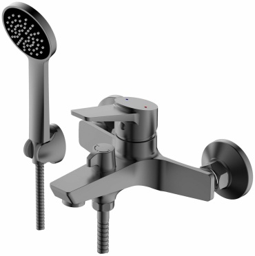 Смеситель для ванны Potato P30155QH, латунь, цвет графит