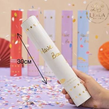 Хлопушка пневматическая Leila Shine 30 см