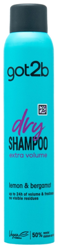 Got2b Extra Volume lemon & bergamot сухой шампунь 200 мл
