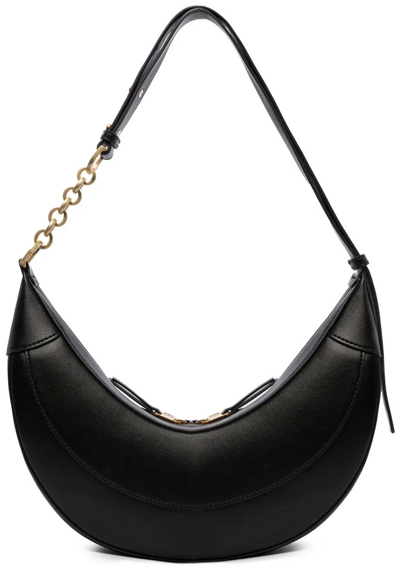 Сумка тоут ELEGANZZA натуральная кожа черный
