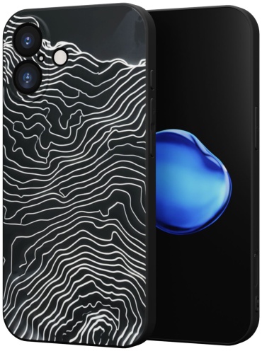Чехол Mcover для Apple iPhone 16 рисунок