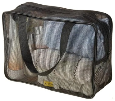 Несессер нейлон черный 20X30 см