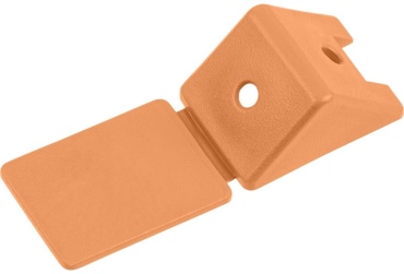 Уголок STARFIX SM-76521, 100 шт, пластик, оранжевый