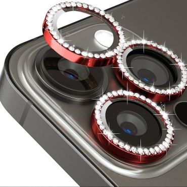 Стекло JETI & SY для Apple iPhone 15 Pro красный