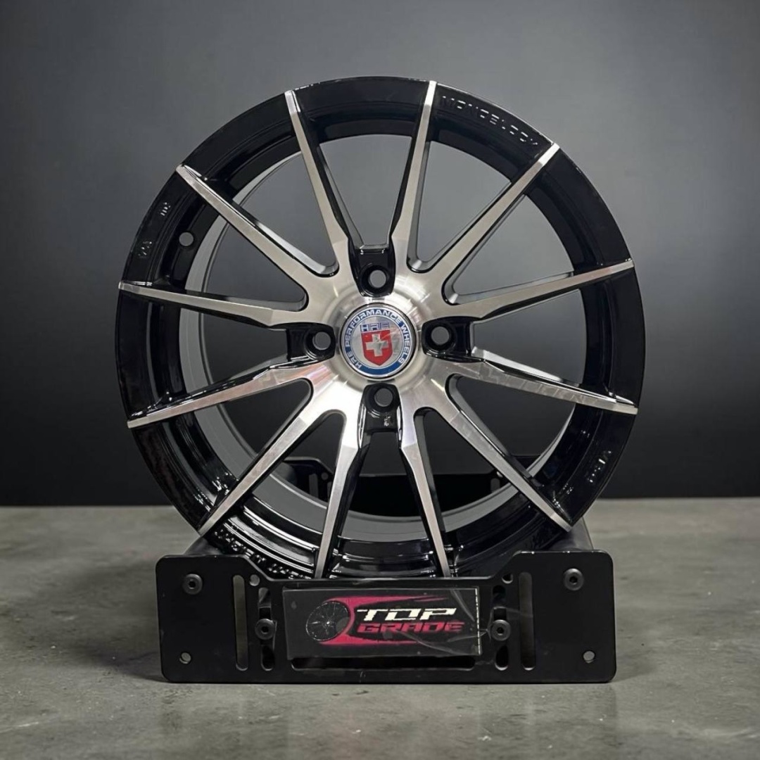 Top Grade AXM 1080 7x15/4x100 D67.1 ET32 4 диска черный, серебристый