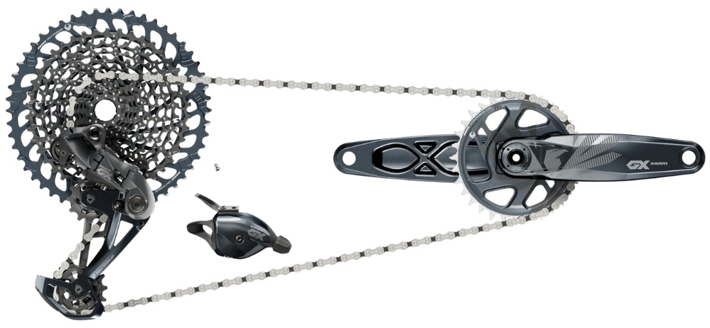 Групсет SRAM GX Eagle DUB Groupset Lunar (RDer, Trigger, Crank, Chain, Casset)/00.7918.095.000