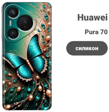 Чехол BAIKO для Huawei Pura 70 рисунок
