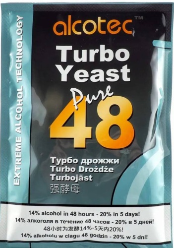 Alcotec дрожжи спиртовые 48 Pure Turbo 135 г
