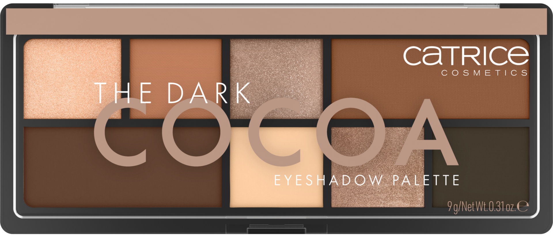 Catrice тени рассыпчатые Dark Cocoa Eyeshadow Palette Dark Cocoa
