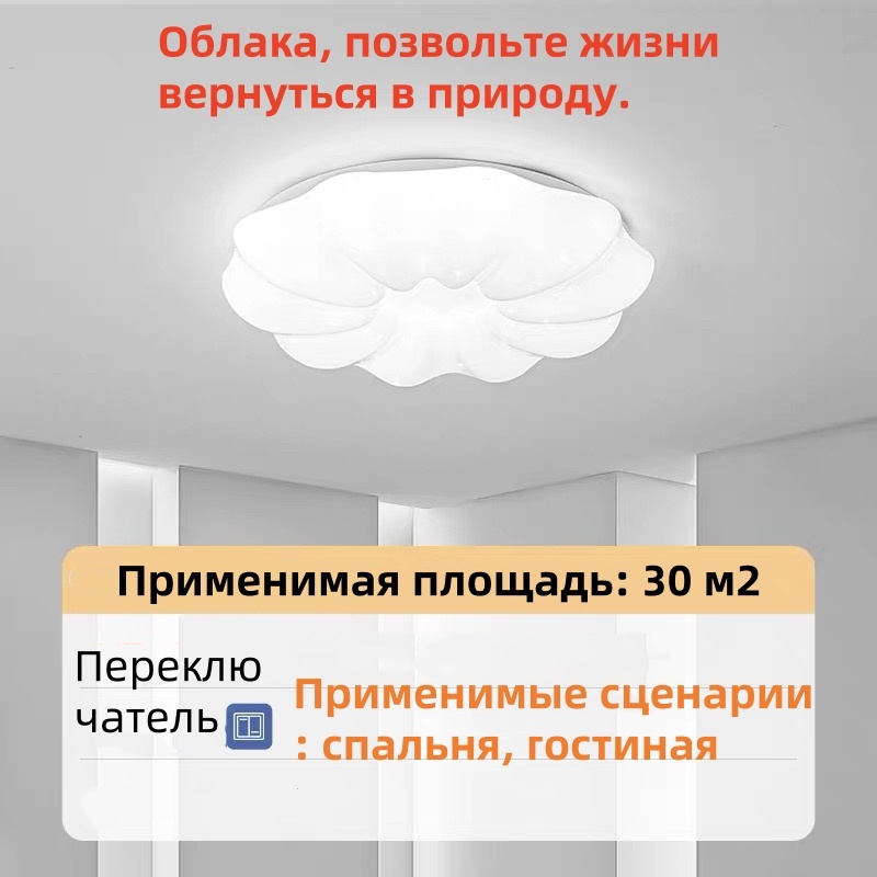 Светильник настенно-потолочный LED белый