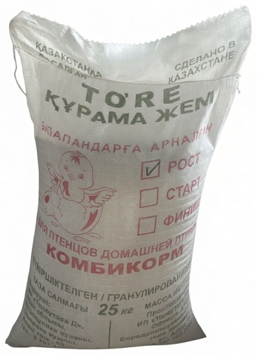 TORE РОСТ комбикорм 25 кг