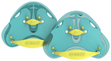 Speedo FINGER PADDLE голубой универсальный