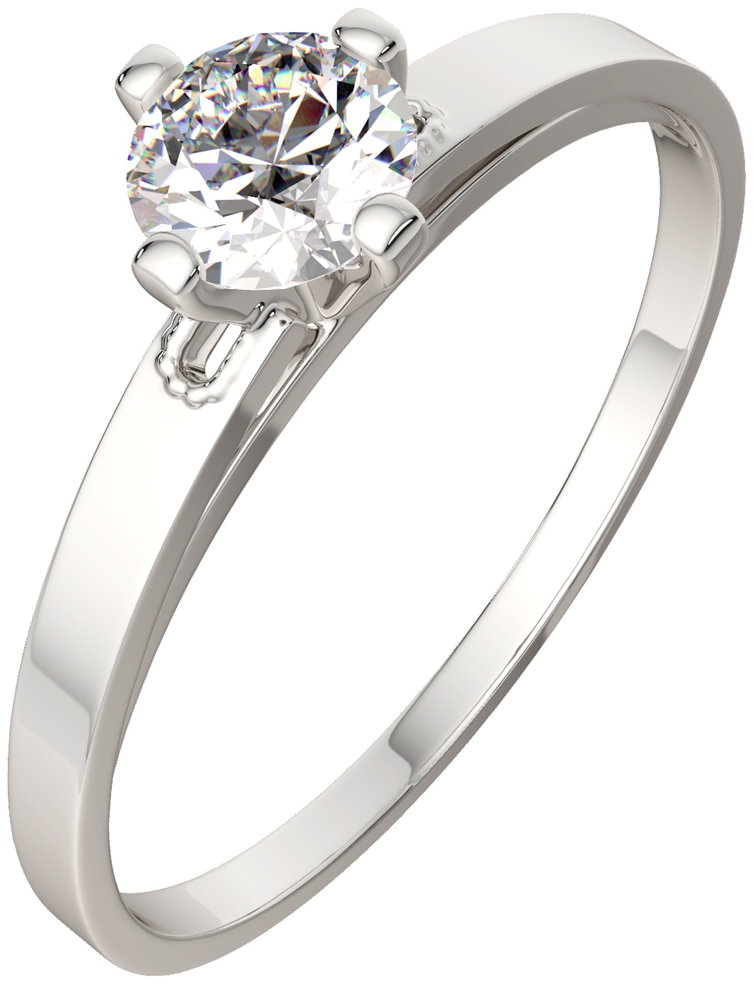 Lucente Silver ZO-0210016_17 размер 17 вес 1 г серебро, фианит