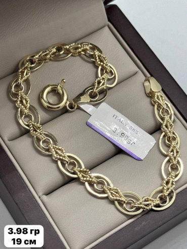 Sandu gold 508741523 длина 19 см, вес 3.98 г золото, плетение фантазийное
