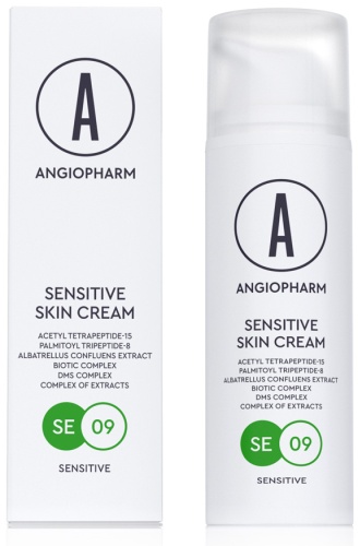 ANGIOPHARM крем КРЕМ ДЛЯ ЧУВСТВИТЕЛЬНОЙ КОЖИ, 50 МЛ для лица, для зоны декольте 50 мл