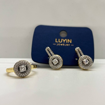 Premium jewellery медицинская сталь, фианит