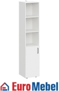 Шкаф-пенал Euromebel СВ 11, 00069204, 40x193.7х40 см, белый