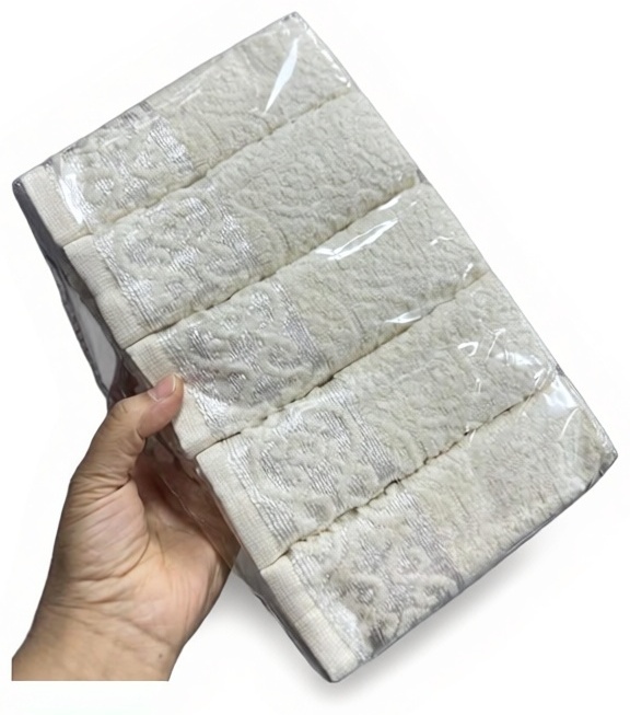 Набор полотенец Parisa Home 30x30 см, хлопок, 10 шт,