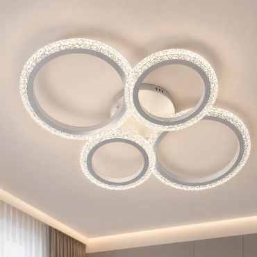 Люстра потолочная ИМПЕРИЯ ЛЮСТР LED, кол-во ламп: 4 шт