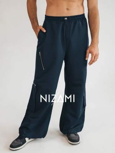 Повседневные брюки NIZAMI.brand синий