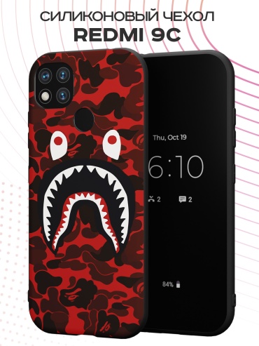 Чехол для Xiaomi Redmi 9c рисунок