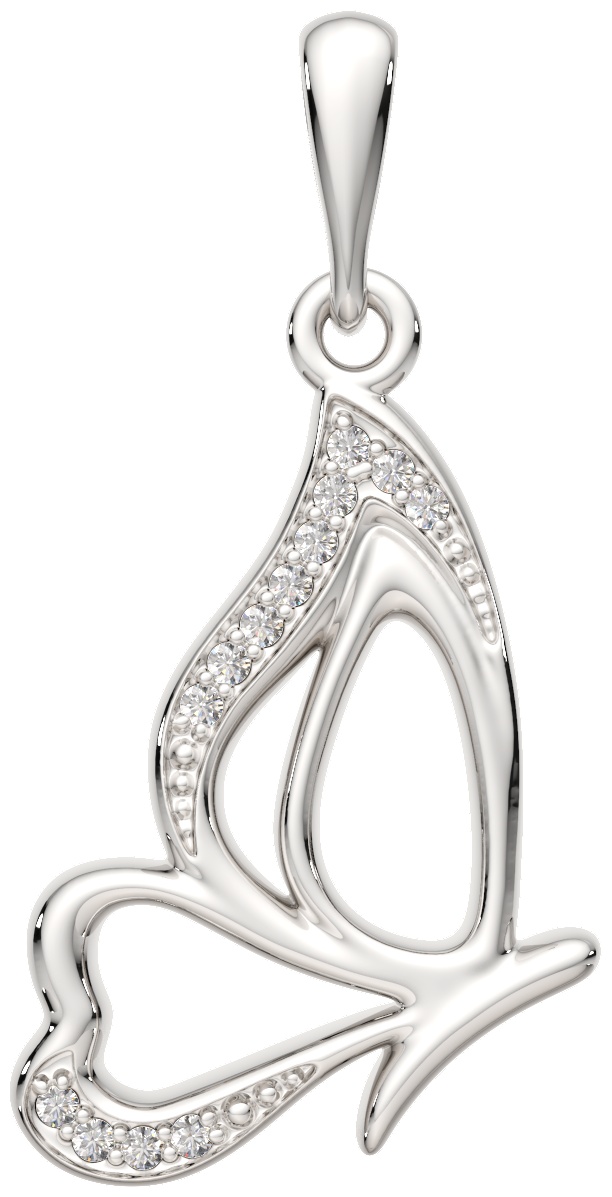 Подвеска Lucente Silver ZO-0440301.ZZ вес 1.15 г серебро, фианит