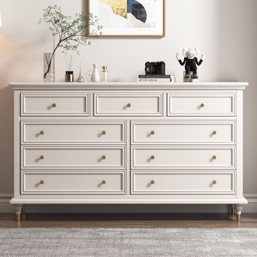 Комод ESTET Classique L’Art, 160x45x105 см, белый