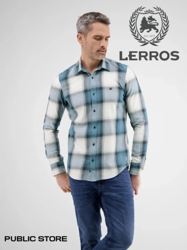 Рубашка джинсовая Lerros синий