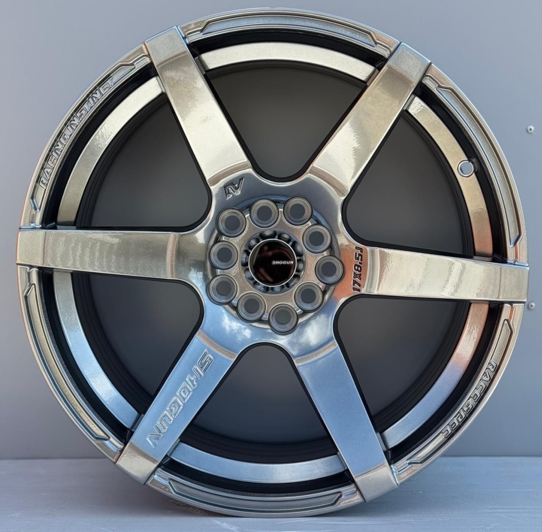 RNO Shogun 8.5x17/5x114.3 D73.1 ET22 4 диска графит