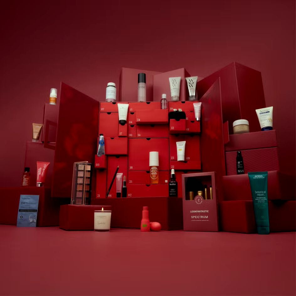 Lookfantastic Beauty advent calendar 2025 адвент календарь для женщин