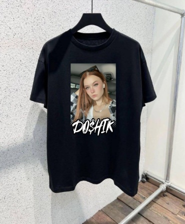Футболка Даша Дошик Doshik TMH_TREND.KZ черный, серый