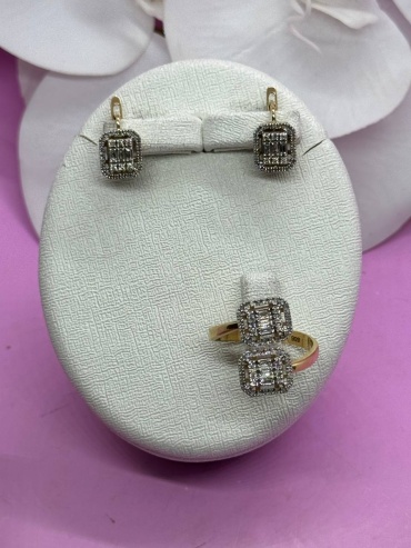SAR JEWELRY Tihana_D_60_62_007_9126_18 вес 7.3 г золото, бриллиант