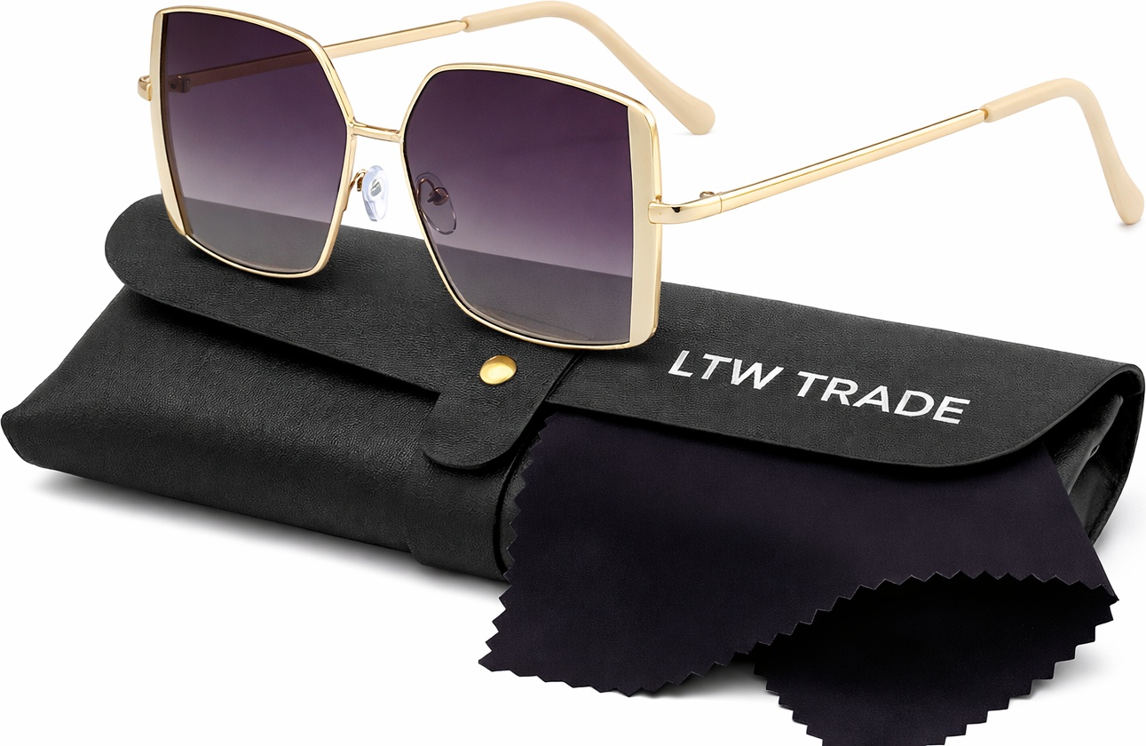 LTW TRADE солнцезащитные очки квадратные градиент