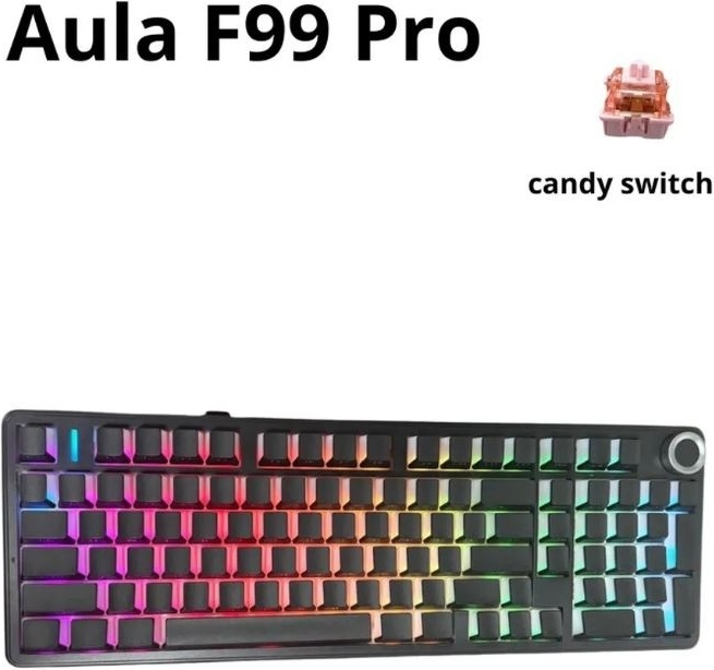 Клавиатура AULA F99PRO черный