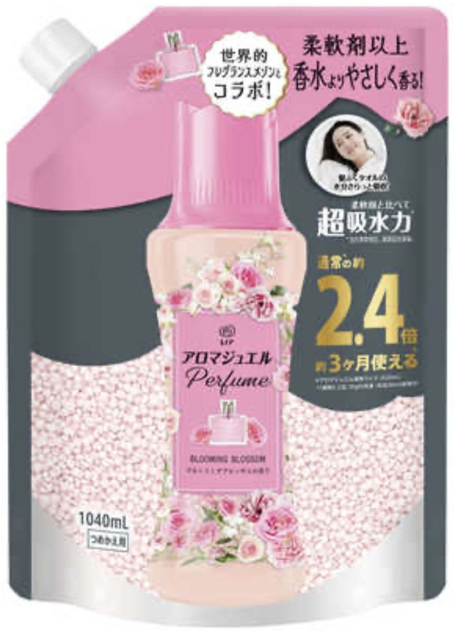 LION кондиционер Aroma Jewel Perfume Blooming Blossom – парфюмированный кондиционер для белья 1040 г