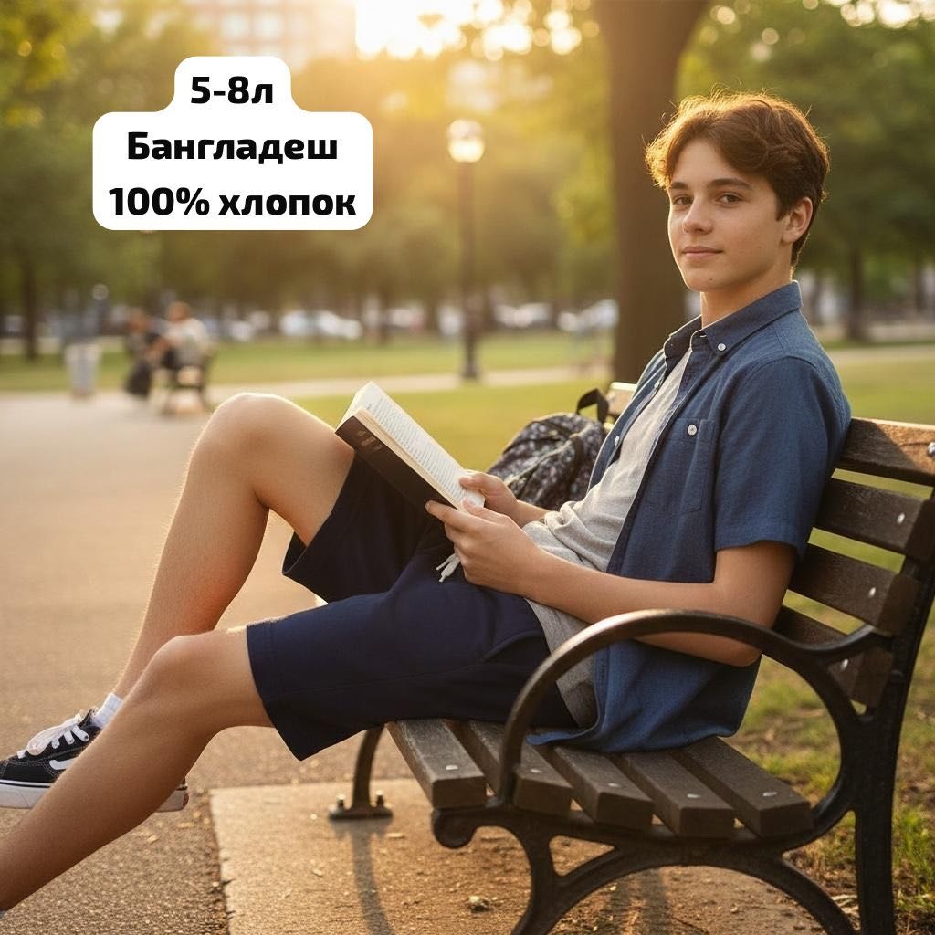 Повседневные шорты Kids Art черный