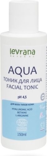 Levrana тоник Тоник для лица «AQUA», 150 мл 150 мл