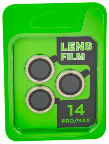 Стекло Lens Film для Apple 14 Pro Lens Film, Gold золотистый