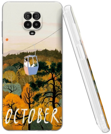 Чехол Mcover для Redmi Redmi Note 9s, Redmi Note 9 Pro рисунок