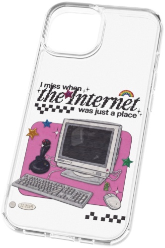 Чехол Mcover для Apple iPhone 15 рисунок