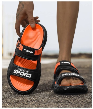 Сандалии Sport Fashion оранжевый, черный